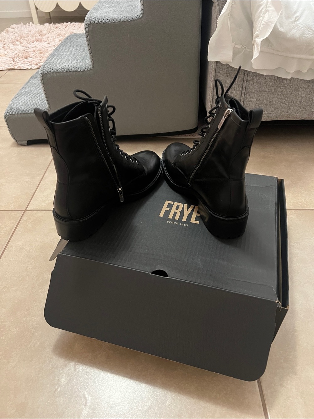Frye Combat Boot - Picture 3 of 6